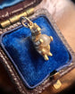 VICTORIAN 15CT GOLD BEAR PENDANT