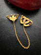 VICTORIAN HEART & SWALLOW BROOCH