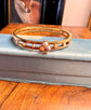 VICTORIAN CORAL & PEARL BANGLE