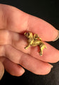 VICTORIAN 18CT GOLD BULLDOG PENDANT