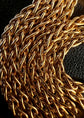 VICTORIAN 15CT GOLD FOXTAIL CHAIN