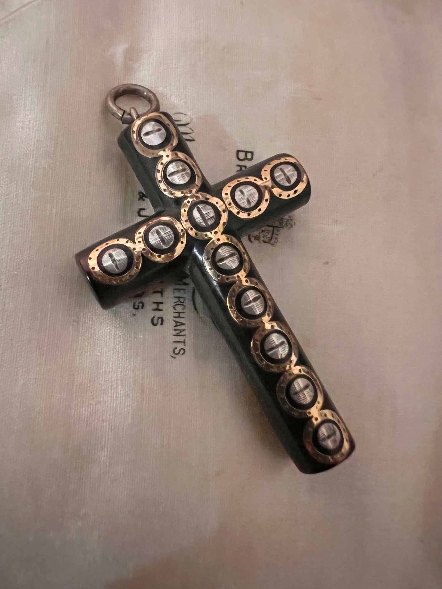 Old deals cross necklace