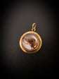 VICTORIAN ESSEX CRYSTAL DOG PENDANT