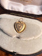 GEORGIAN REGENCY 18CT GOLD HEART PENDANT