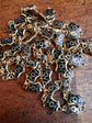 EARLY 19TH CENTURY SWISS BLACK ENAMEL CHAIN