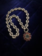 VICTORIAN SILVER PUFFY MARINER LINK CHAIN