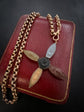 EARLY 19TH CENTURY LAVA SPECIMEN PENDANT