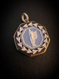 THREE COLOUR VICTORIAN WEDGWOOD PENDANT