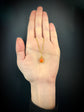 VICTORIAN CORAL & GOLD SNAKE PENDANT
