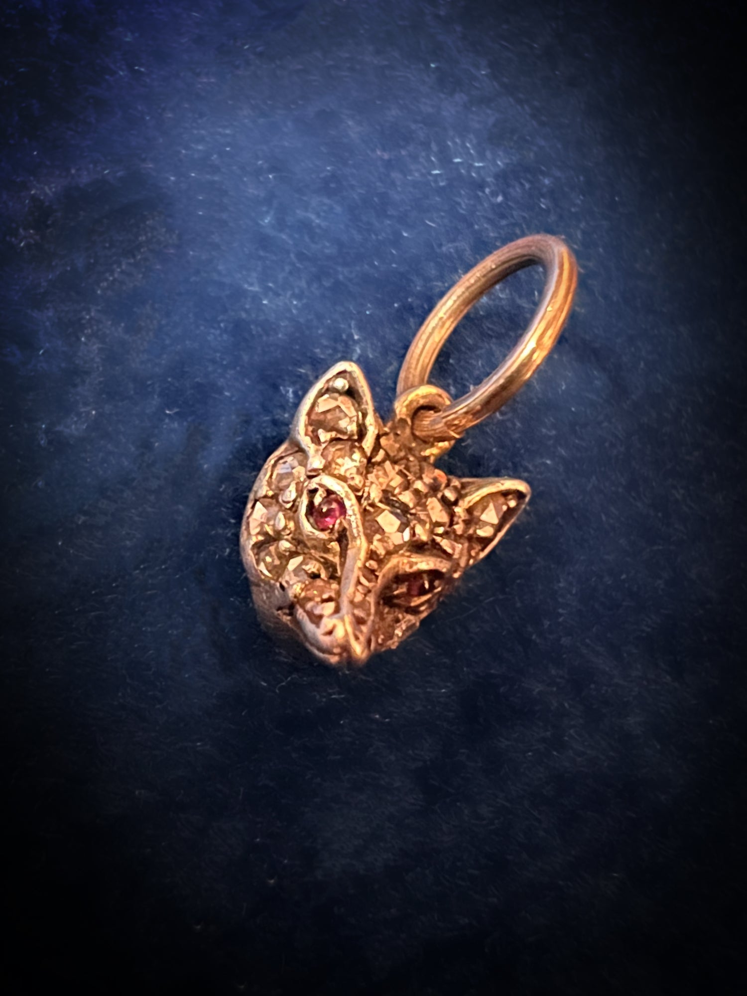 Diamond deals fox necklace