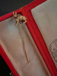 VICTORIAN 15CT GOLD BUNNY STICKPIN