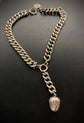 VICTORIAN SILVER WALNUT CHAIN