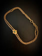 VICTORIAN 15CT GOLD SLIDER CHAIN