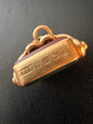 VICTORIAN 18CT GOLD FOB DATED 1887