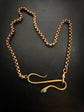 VICTORIAN SNAKE PENDANT/CHAIN EXTENDER