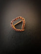 GEORGIAN GARNET WITCHES HEART BROOCH