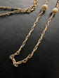 EDWARDIAN PEARL & 9CT GOLD CHAIN