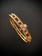 VICTORIAN CORAL & PEARL BANGLE