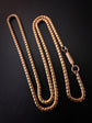 VICTORIAN 15CT GOLD BRAZILIAN / SNAKE LINK CHAIN