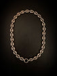VICTORIAN SILVER PUFFY MARINER LINK CHAIN