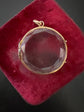 VICTORIAN FACETED GLASS LOCKET