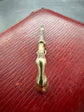 VICTORIAN HORSE LEG WATCH KEY PENDANT