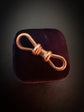 VICTORIAN 9CT GOLD DOUBLE DOGCLIP