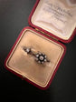 GEORGIAN HALLEYS COMET DIAMOND BROOCH