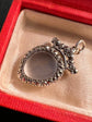 GEORGIAN PYRITE HEART LOCKET