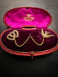 VICTORIAN HEART & SWALLOW BROOCH