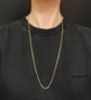 ANTIQUE 9CT GOLD FANCY LINK CHAIN