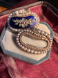 GEORGIAN OUROBOROS DOUBLE SNAKE BROOCH