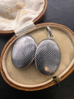 NIELLO CHEQUERBOARD LOCKET