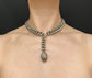 VICTORIAN SILVER WALNUT CHAIN