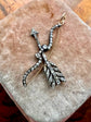 GEORGIAN DIAMOND BOW & ARROW PENDANT
