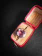 GEORGE lll PINK FOILED PASTE RING