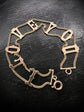 I LOVE YOU 9CT GOLD BRACELET
