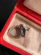 GEORGIAN PYRITE HEART LOCKET