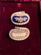 GEORGIAN OUROBOROS DOUBLE SNAKE BROOCH