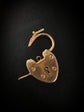 VICTORIAN 18CT GOLD HEART PADLOCK
