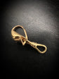 VICTORIAN GILT METAL SNAKE BAIL