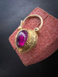 VICTORIAN HIGH CARAT HEART PADLOCK