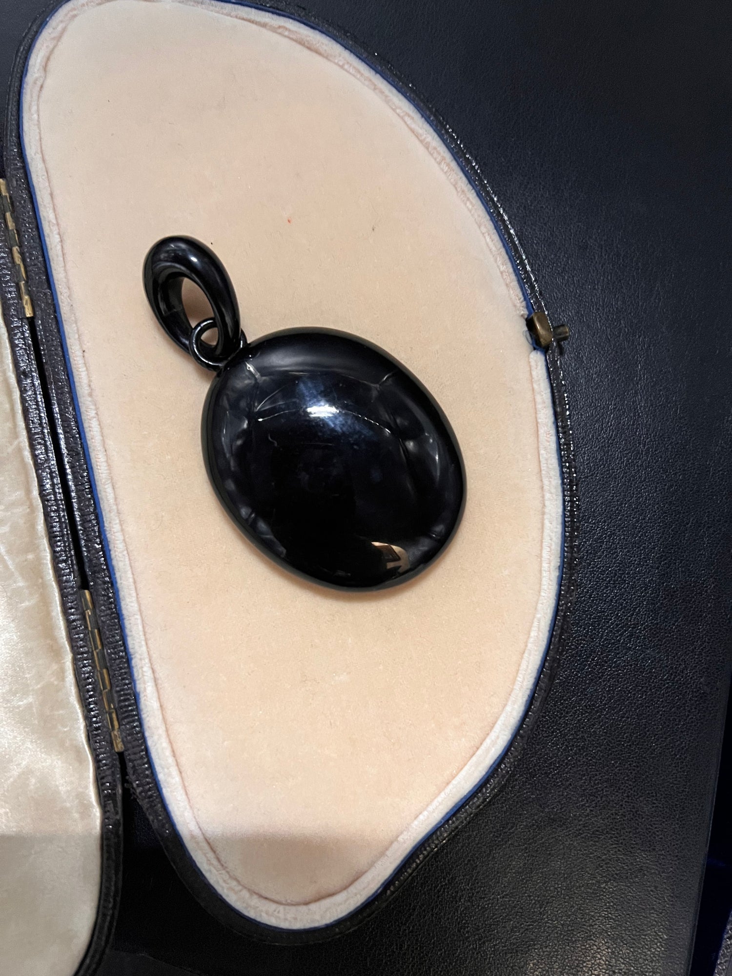 Whitby Jet Locket VICTORIAN WHITBY JET LOCKET – The Old Cut