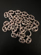 VICTORIAN SILVER PUFFY MARINER LINK CHAIN