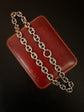 VICTORIAN SILVER PUFFY MARINER LINK CHAIN