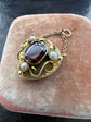 EARLY VICTORIAN 15CT HEART PENDANT