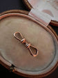 VICTORIAN 9CT GOLD DOUBLE DOGCLIP