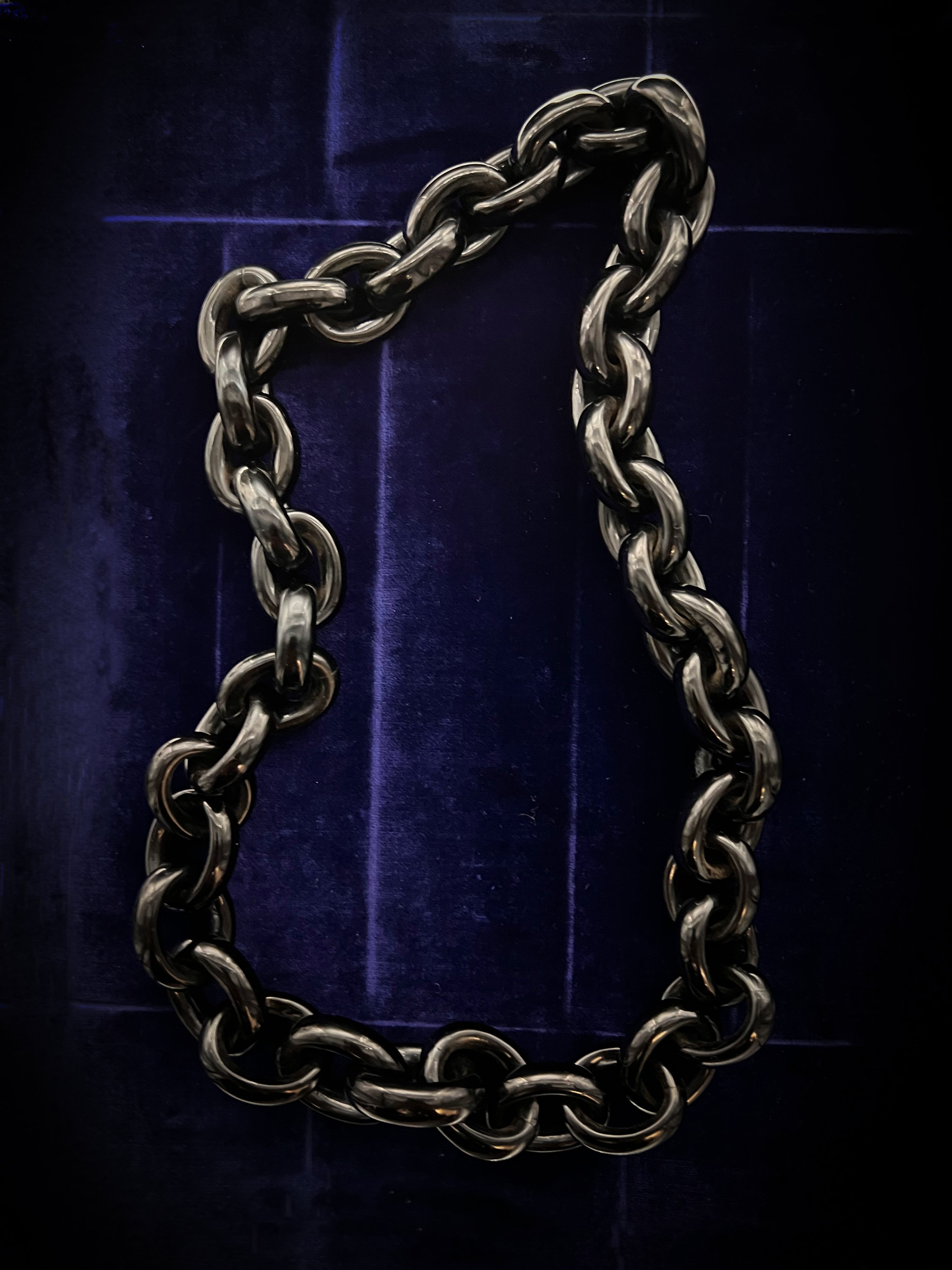 Jet Chain Famous CHUNKY VICTORIAN WHITBY JET CHAIN – The Old Cut