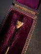 VICTORIAN GOLD TINY FOX PIN