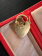 VICTORIAN 18CT GOLD HEART PADLOCK